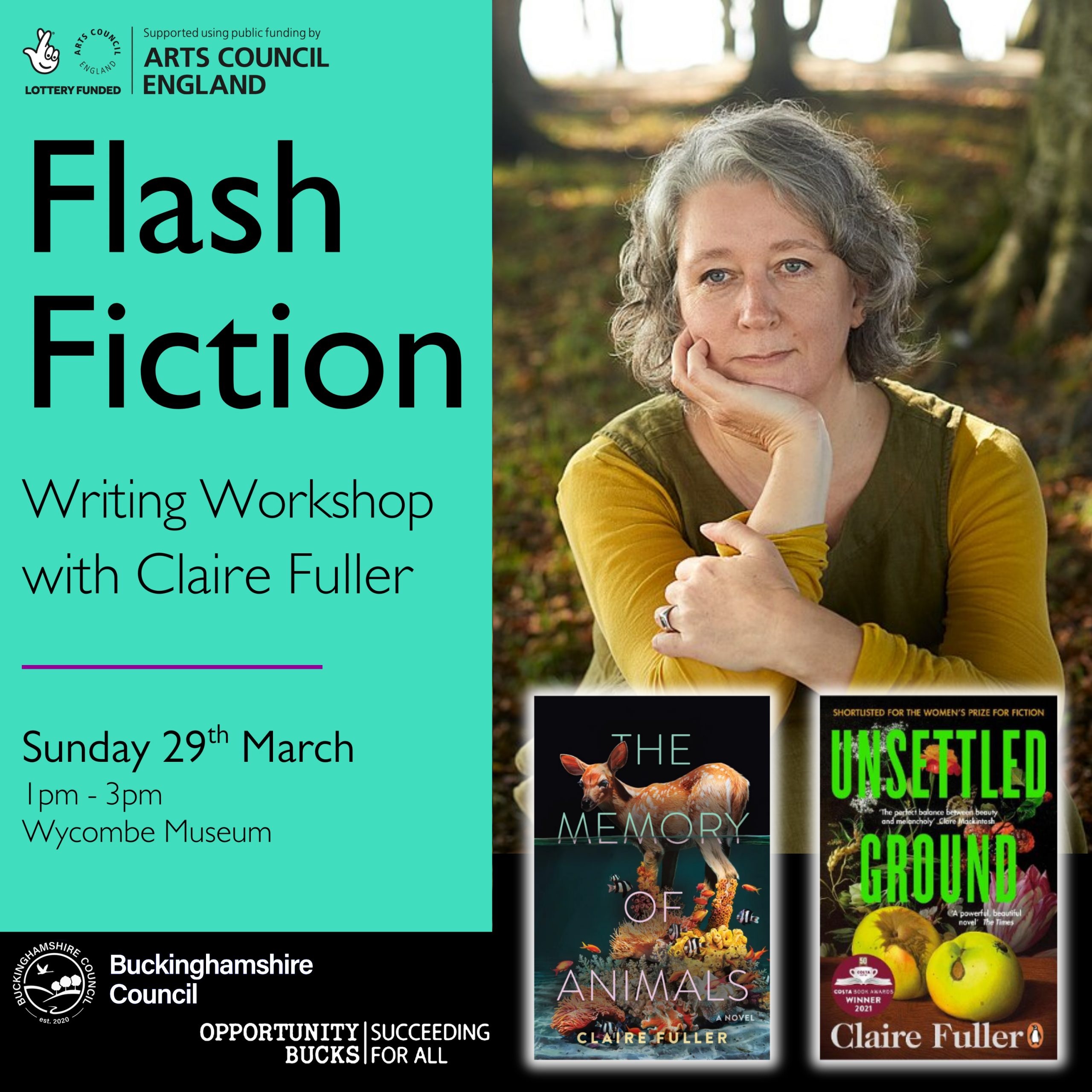 Flash Fiction Workshop with Claire Fuller