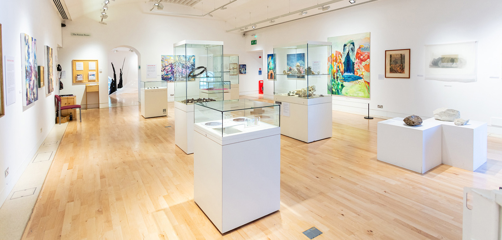 This-Fractured_land-at-Discover-Bucks-Museum-crop View of This Fractured Land exhibition at Discover Bucks Museum.