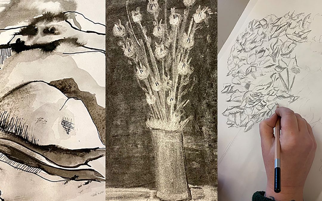 Collection of drawings on paper